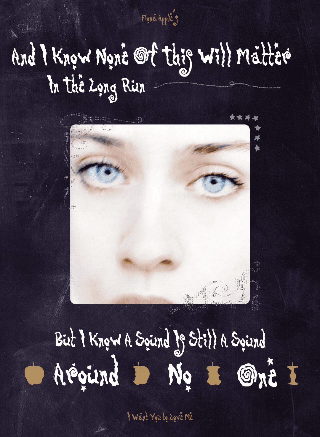 Posters gráficos da Fiona Apple